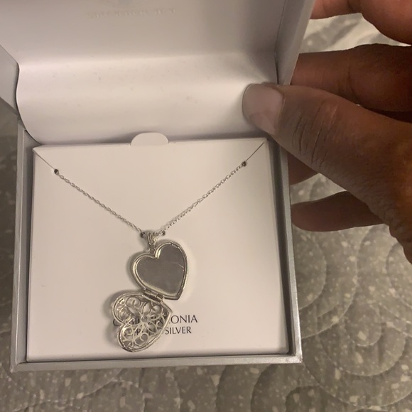 3 Bernini sterling silver heart lockets Brand new - Picture 7 of 8